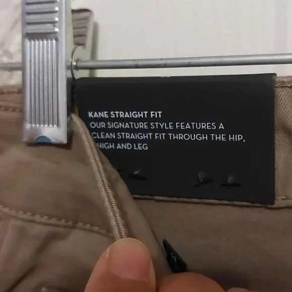 J Brand Kane Straight Fit Double Weave Twill Denim Pants Men's Size 30 Auburn - Picture 5 of 9